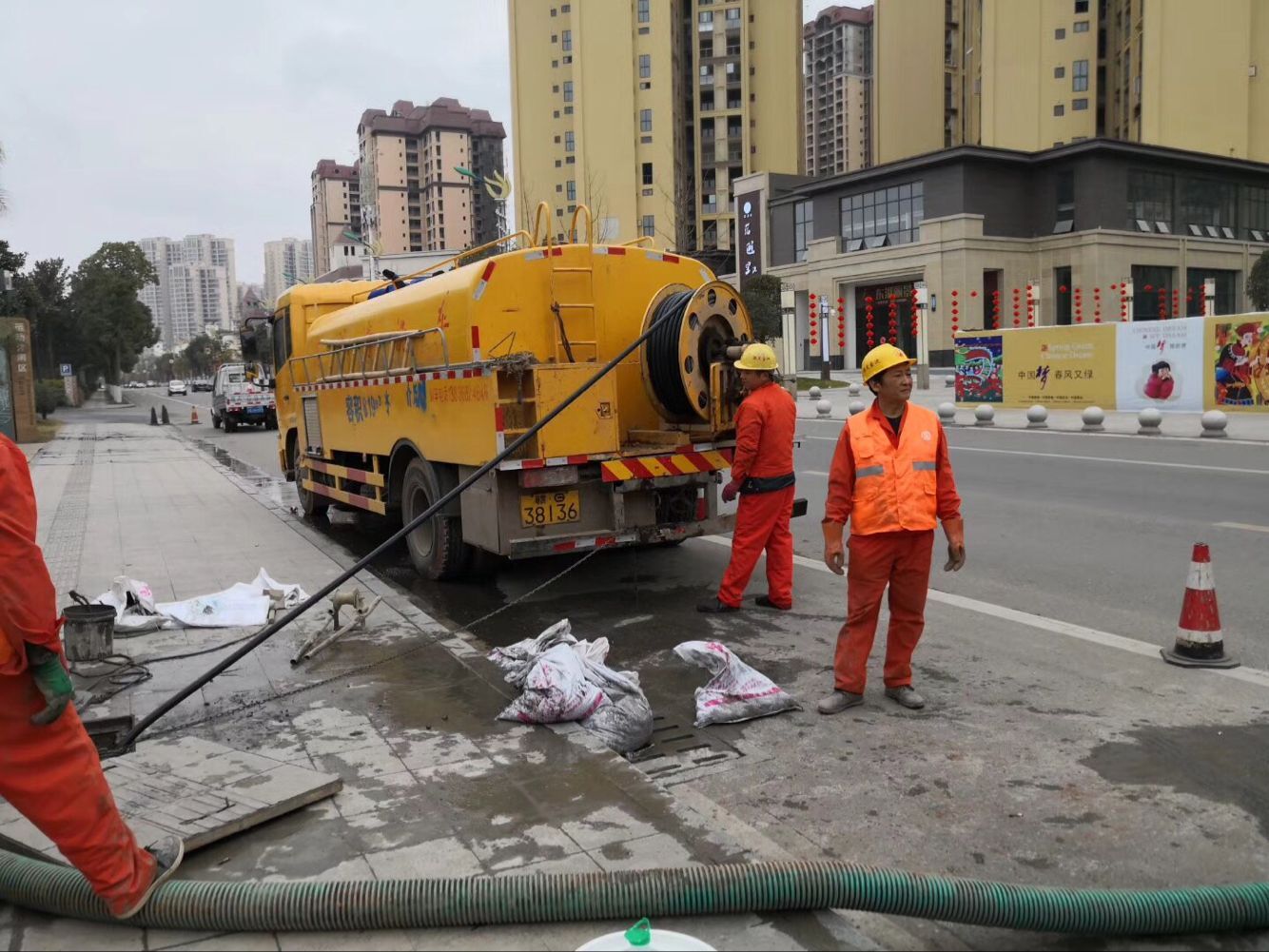 沈河排污管道清淤-管道清洗